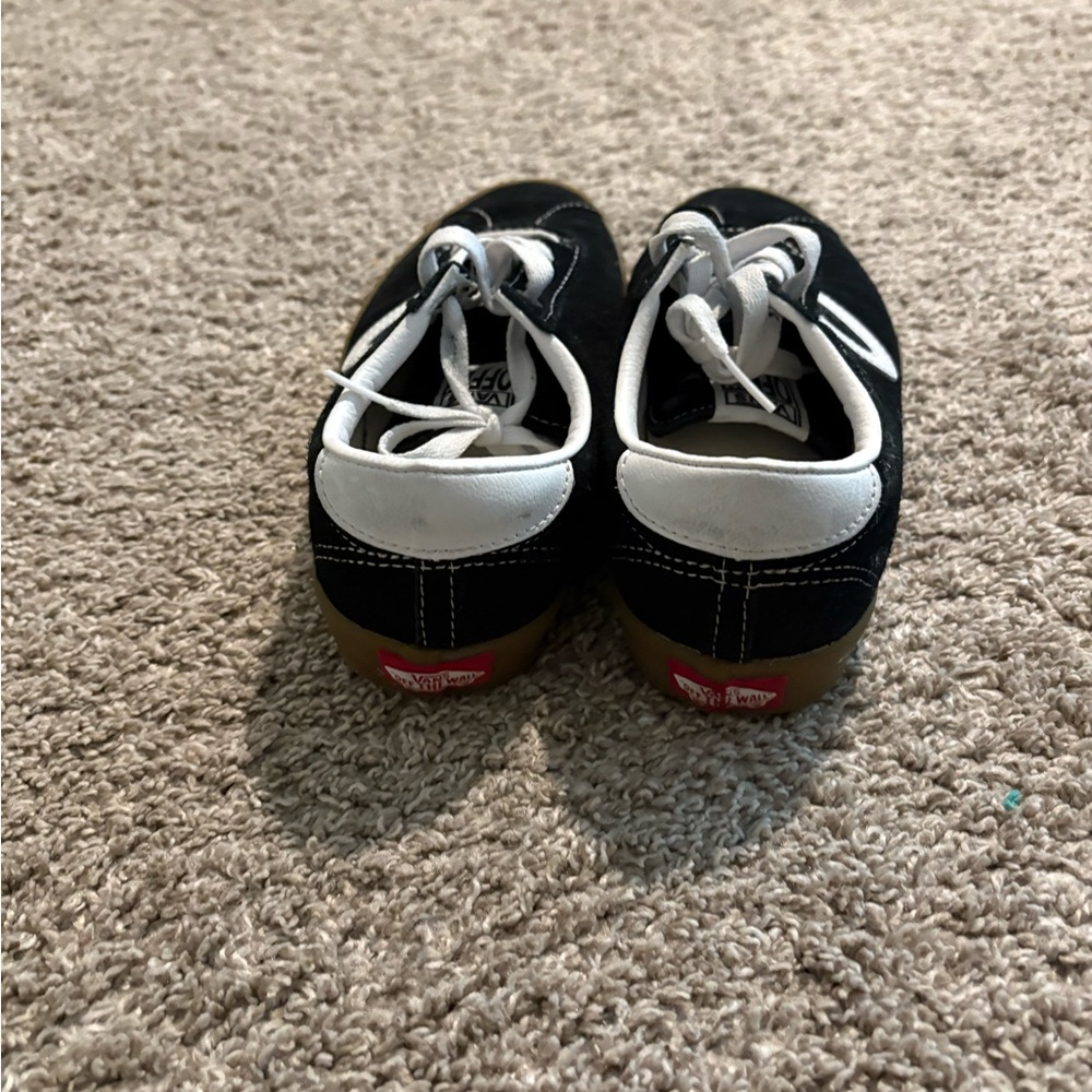 Vans Classic Black and White Sneakers